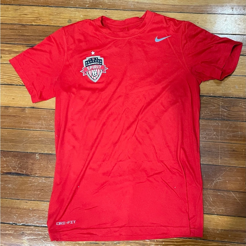 Washington Spirit Nike Dry-Fit tee shirt